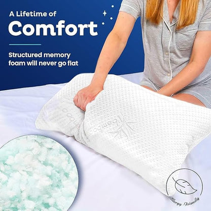 Snuggle-Pedic Memory Foam Pillow