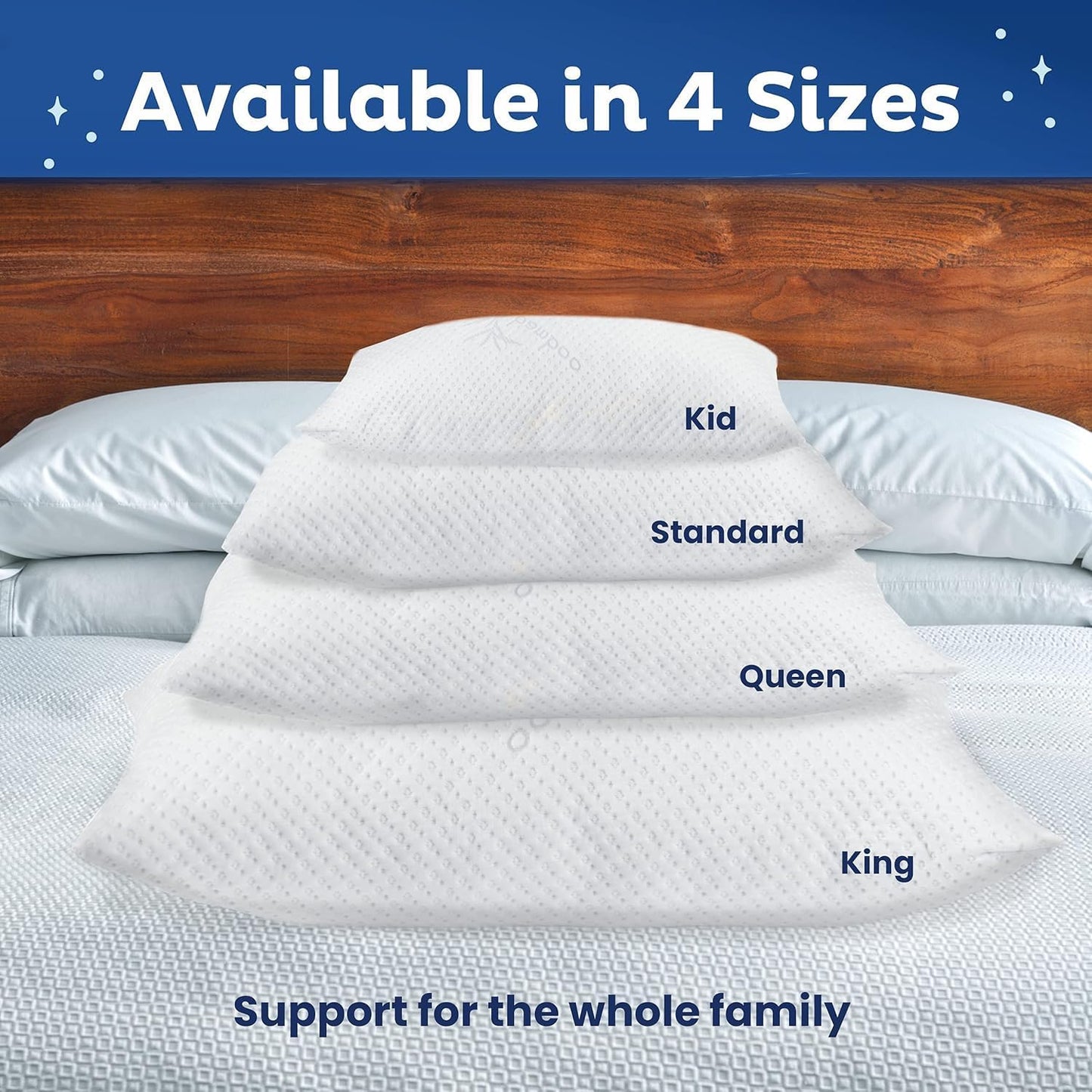 Snuggle-Pedic Memory Foam Pillow